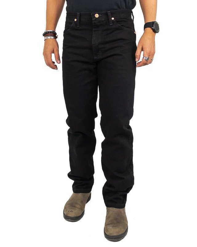 Wrangler - Jeans 100% Bomull Svart - 13MWZ Cowboycut - jhstore.se