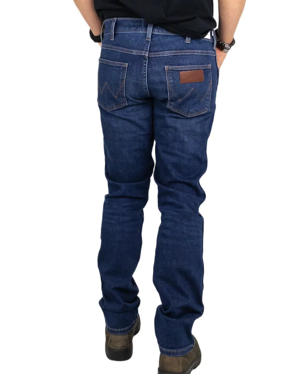 Wrangler - Jeans - Greensboro For real - Blå - jhstore.se
