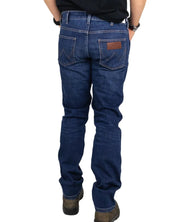 Wrangler - Jeans - Greensboro For real - Blå - jhstore.se