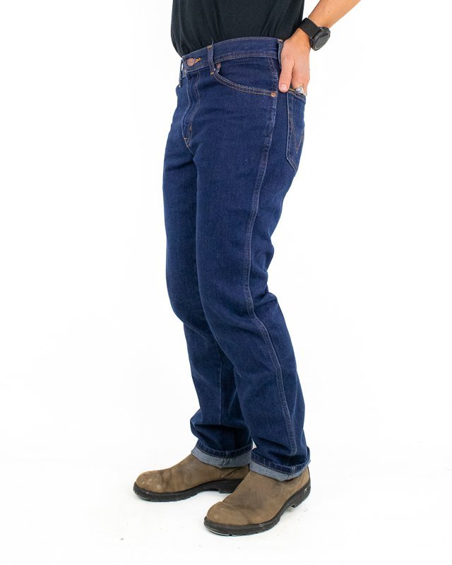 Wrangler - Jeans Mörkblå 100% Bomull - Texas - jhstore.se