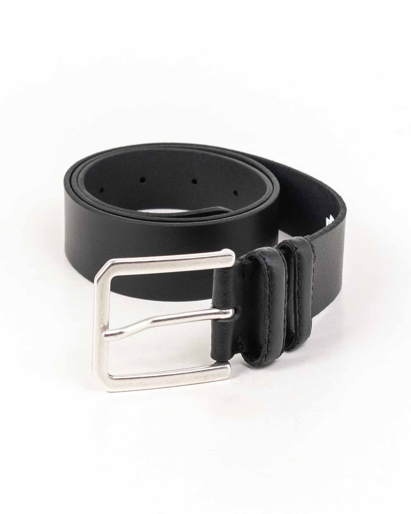 Wrangler - Läderbälte Svart - Slim Belt - jhstore.se