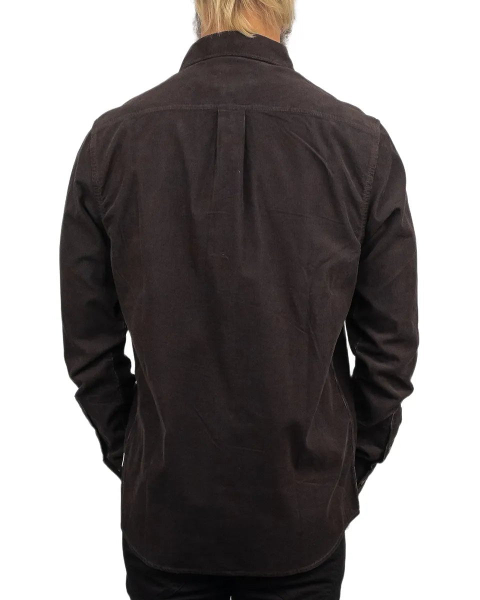 Wrangler - Manchester Skjorta - Mole - Brun - jhstore.se