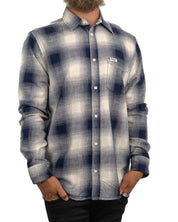 Wrangler - Skjorta Rutig - 1PKT - Blå - jhstore.se