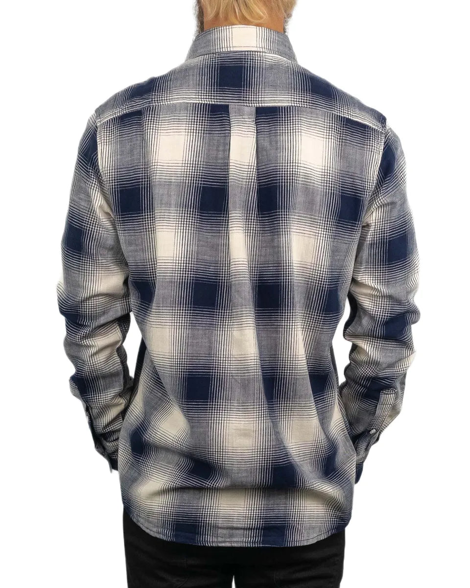 Wrangler - Skjorta Rutig - 1PKT - Blå - jhstore.se