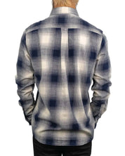 Wrangler - Skjorta Rutig - 1PKT - Blå - jhstore.se