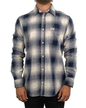 Wrangler - Skjorta Rutig - 1PKT - Blå - jhstore.se