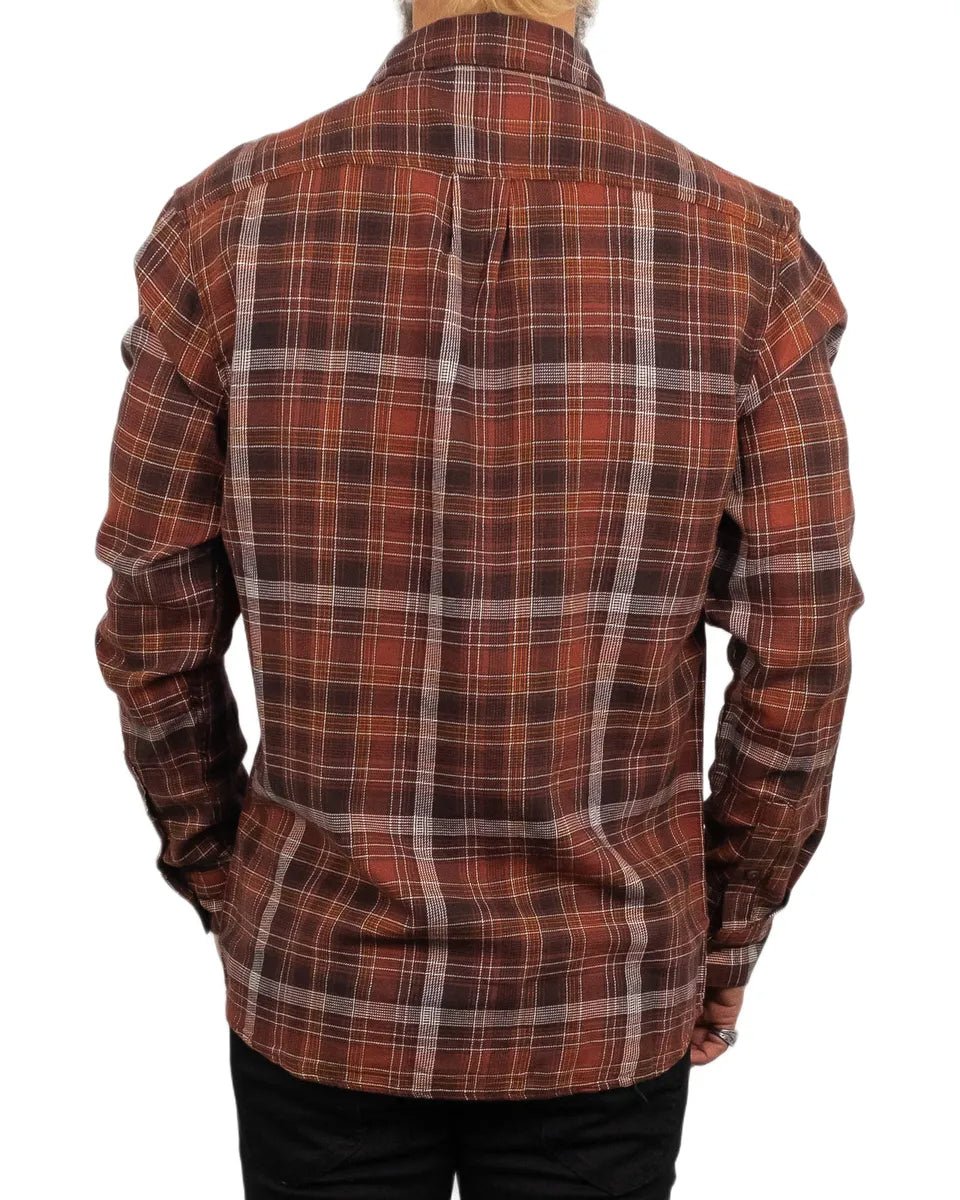 Wrangler - Skjorta Rutig - Fired - Röd - jhstore.se