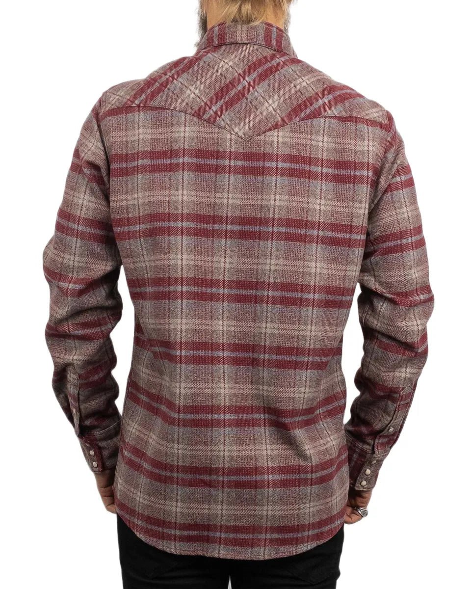 Wrangler - Skjorta - Western Shirt Ruby - Röd - jhstore.se