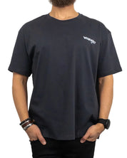 Wrangler - T-Shirt - Long Live Cowboys - Grå - jhstore.se