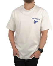 Wrangler - T-Shirt - Salton Sea Surf Club - Vit - jhstore.se