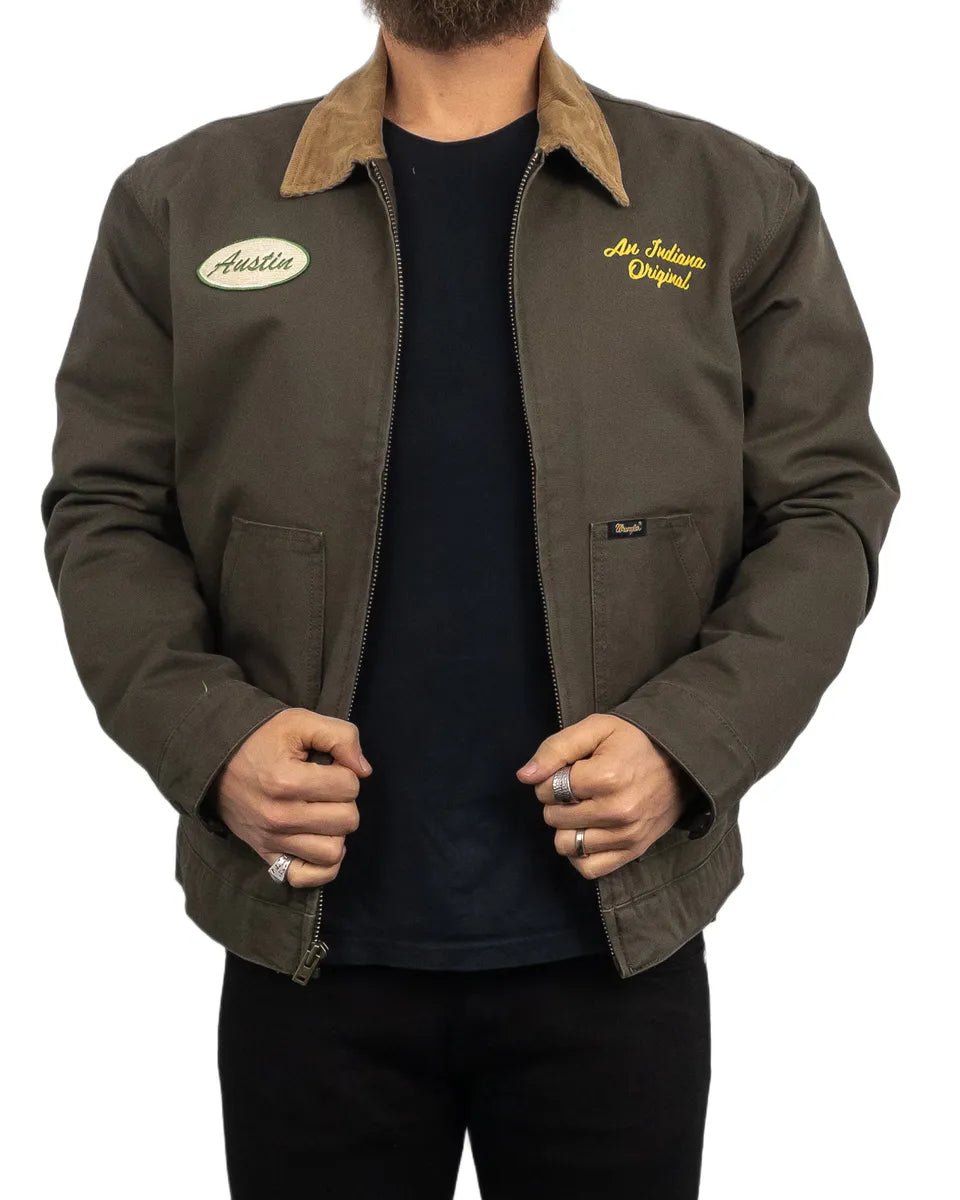 Wrangler X Stranger Things - Canvas Jacka - Murray - Brun - jhstore.se