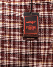 Wrangler X Stranger Things - FlanellSkjorta - Will - Röd - jhstore.se