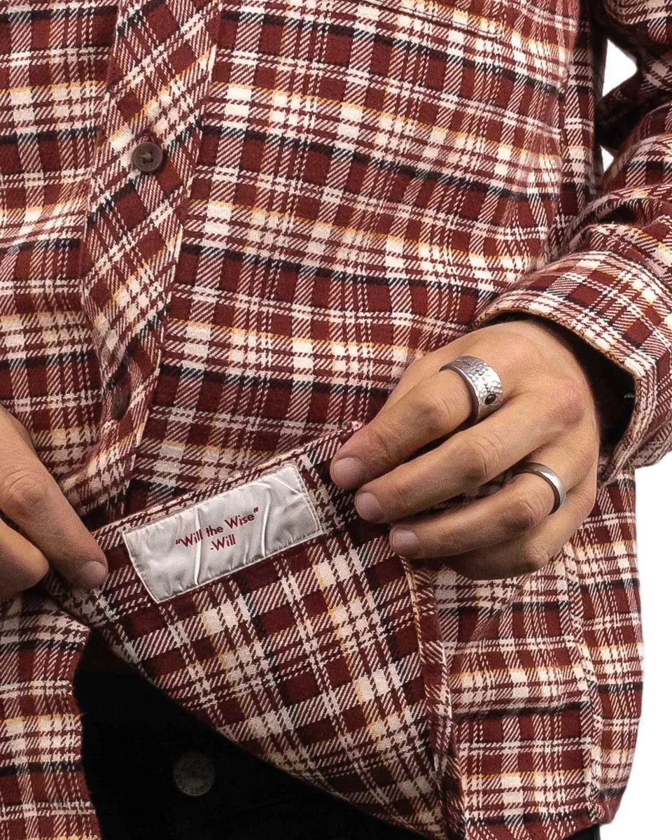 Wrangler X Stranger Things - FlanellSkjorta - Will - Röd - jhstore.se